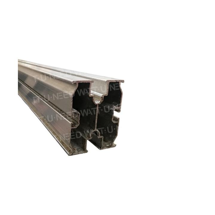 Aluminium rail 80x100 mm