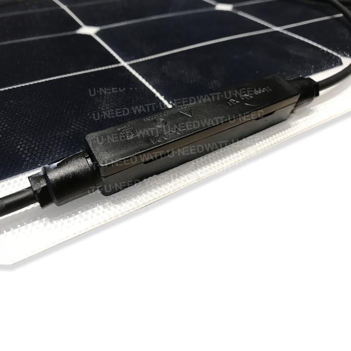 MX FLEX Protect 60Wp 12V panel solar Back Contact