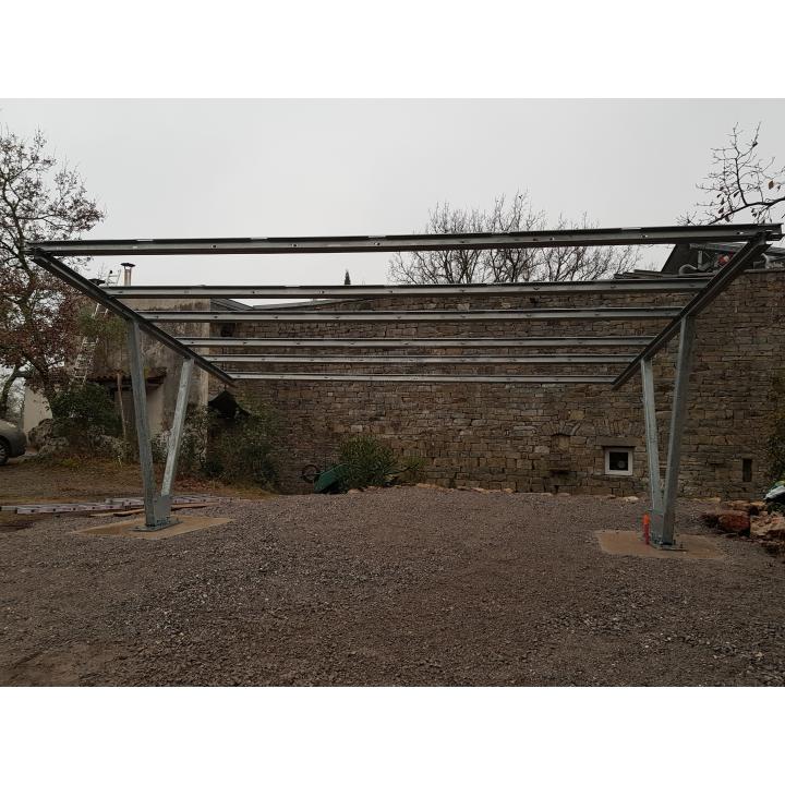 Photovoltaik-Doppelcarport