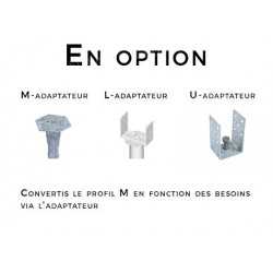 Vis de terre - 865 mm