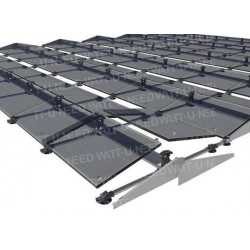 Système de montage pour toitures plates FlatFix Est-Ouest