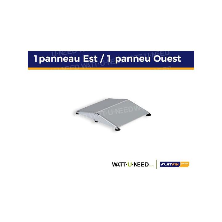 Structure for solar panel installation