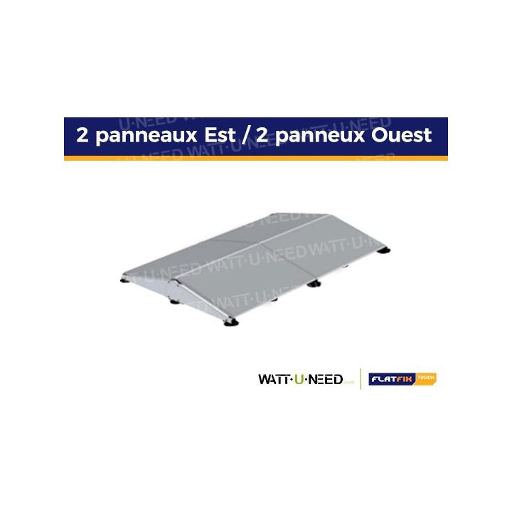Système de montage pour toitures plates FlatFix Est-Ouest
