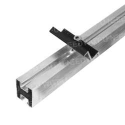 Aluminum rail for mounting solar panels (35mm x 40mm)