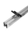 Aluminum rail for mounting solar panels (35mm x 40mm)