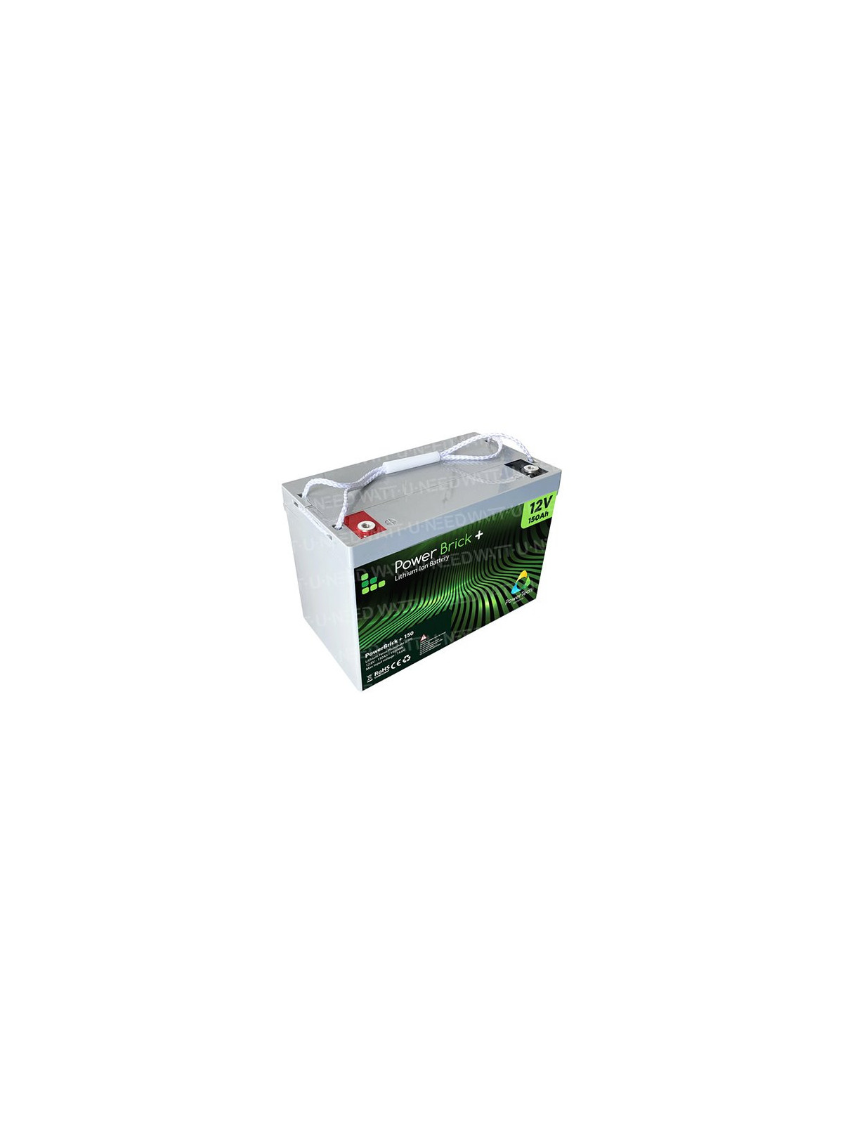 Batería de litio PowerBrick + 12V 100Ah