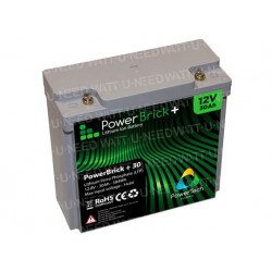 Batterie Plomb 12V 30Ah (165x175x125) (PG12V30) - Vlad