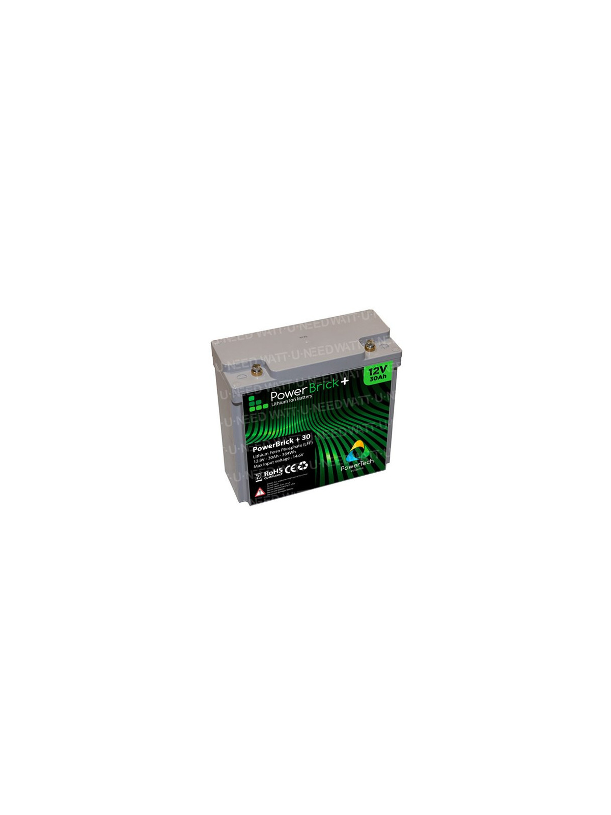 Batería de litio PowerBrick 12V 30Ah