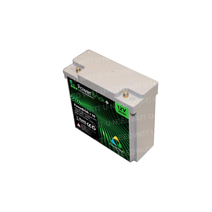 Batterie lithium PowerBrick+ 12V 30Ah