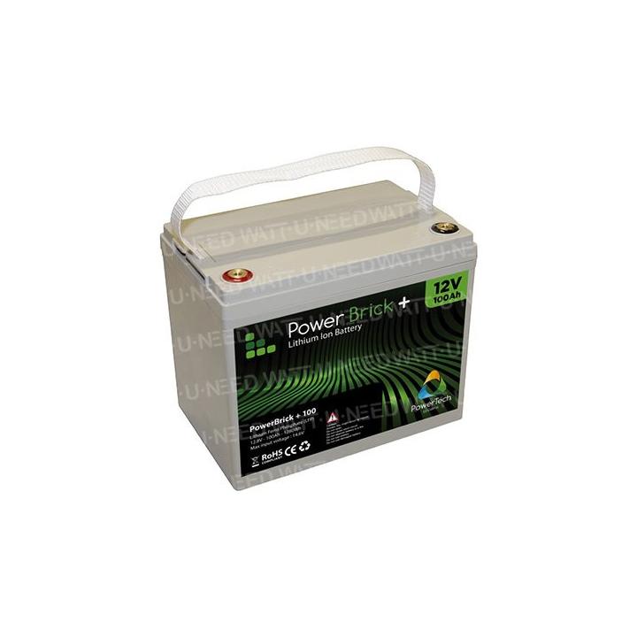 Lithiumbatterij PowerBrick+ 12V 100Ah