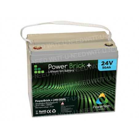 Battery lithium PowerBrick + 24V 50Ah