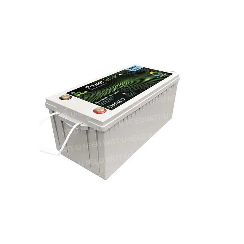 Lithium Ion battery 24V 150Ah - LiFePO4 - PowerBrick®