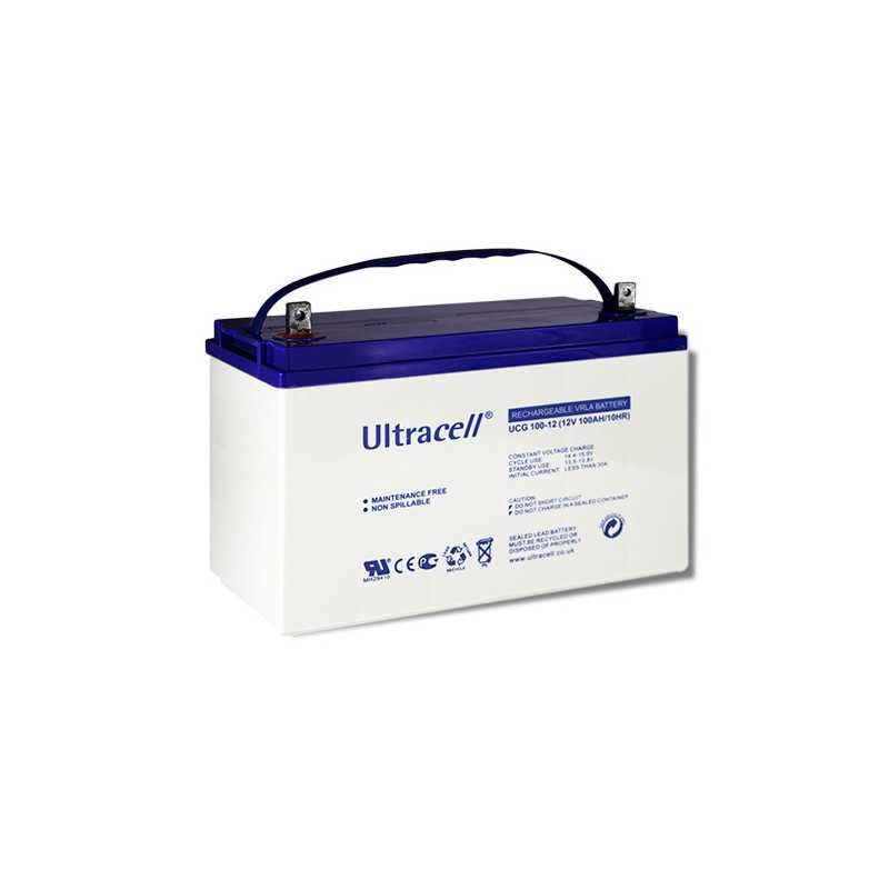 Batería de gel Ultracell 100Ah