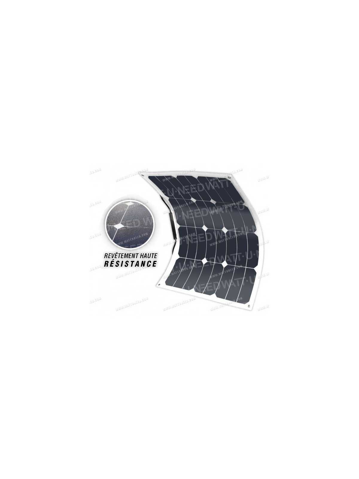 MX FLEX Protect 50Wp 12V zonnepaneel Terug Contact