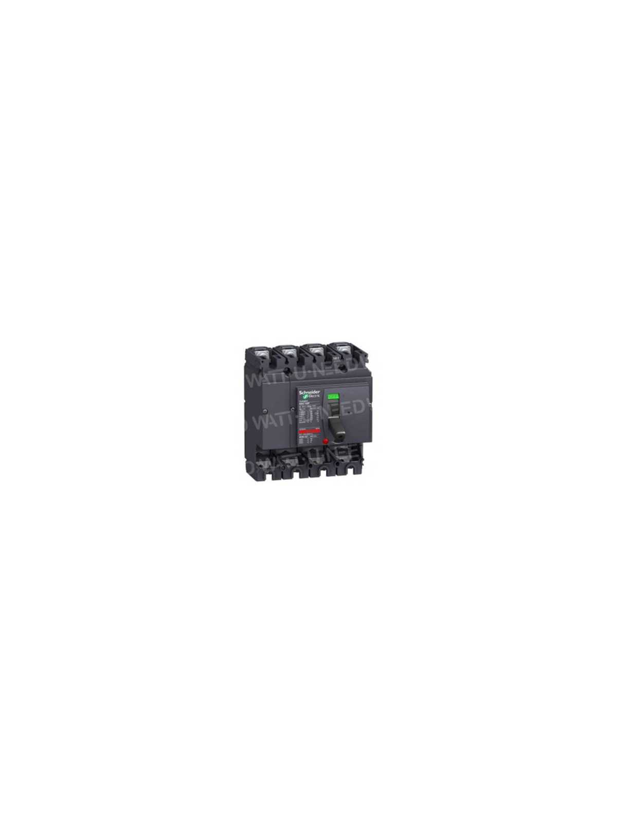 COMPACT CIRCUIT BREAKER 160 A 4P WITHOUT TRIGGER