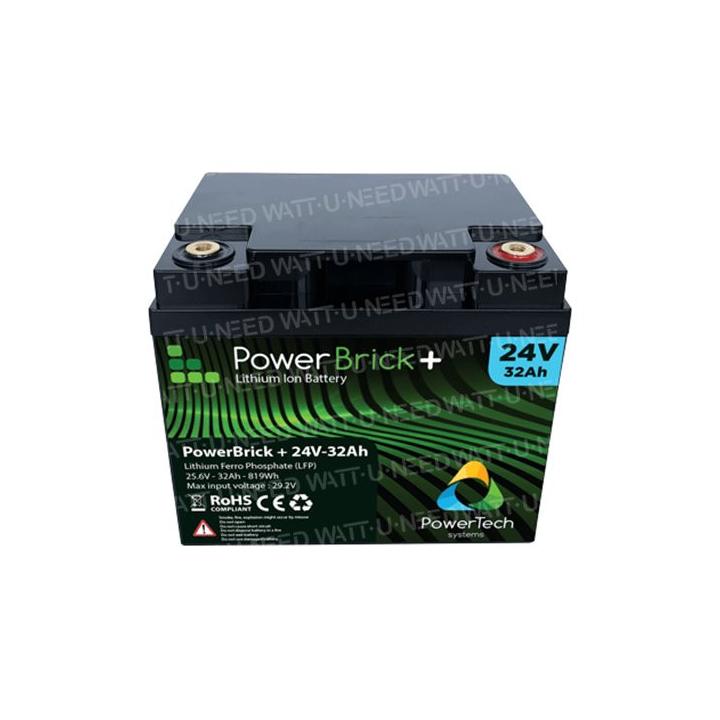 Batterie lithium PowerBrick+ 24V 32Ah