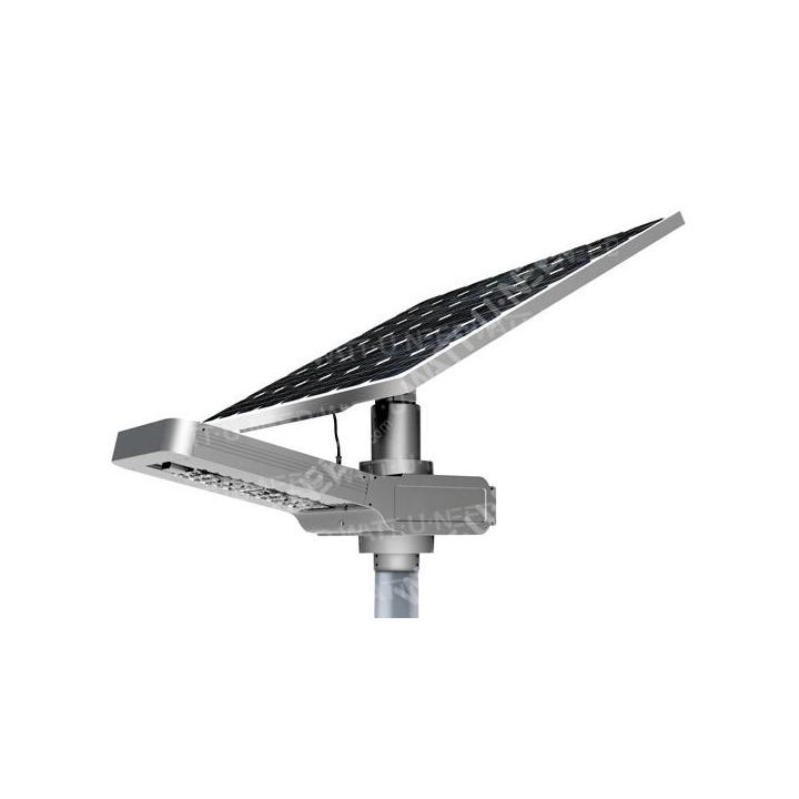 Lampadaire solaire - LED autonome WU 50W 18V - Panneau 150W