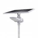 Lampadaire solaire - LED autonome WI 20W - Panneau 80W 6V 