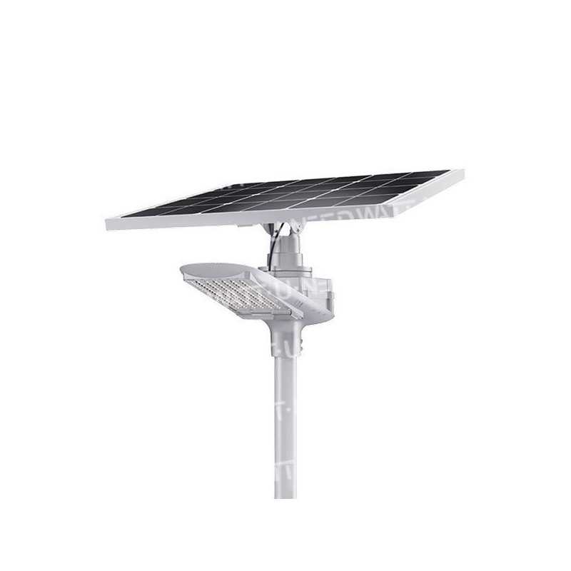 Lampadaire solaire - LED autonome WI 30W - Panneau 100W 6V