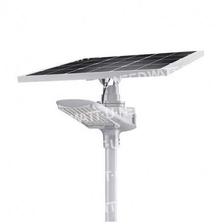 Lampadaire solaire - LED autonome WI 40W - Panneau 100W 6V