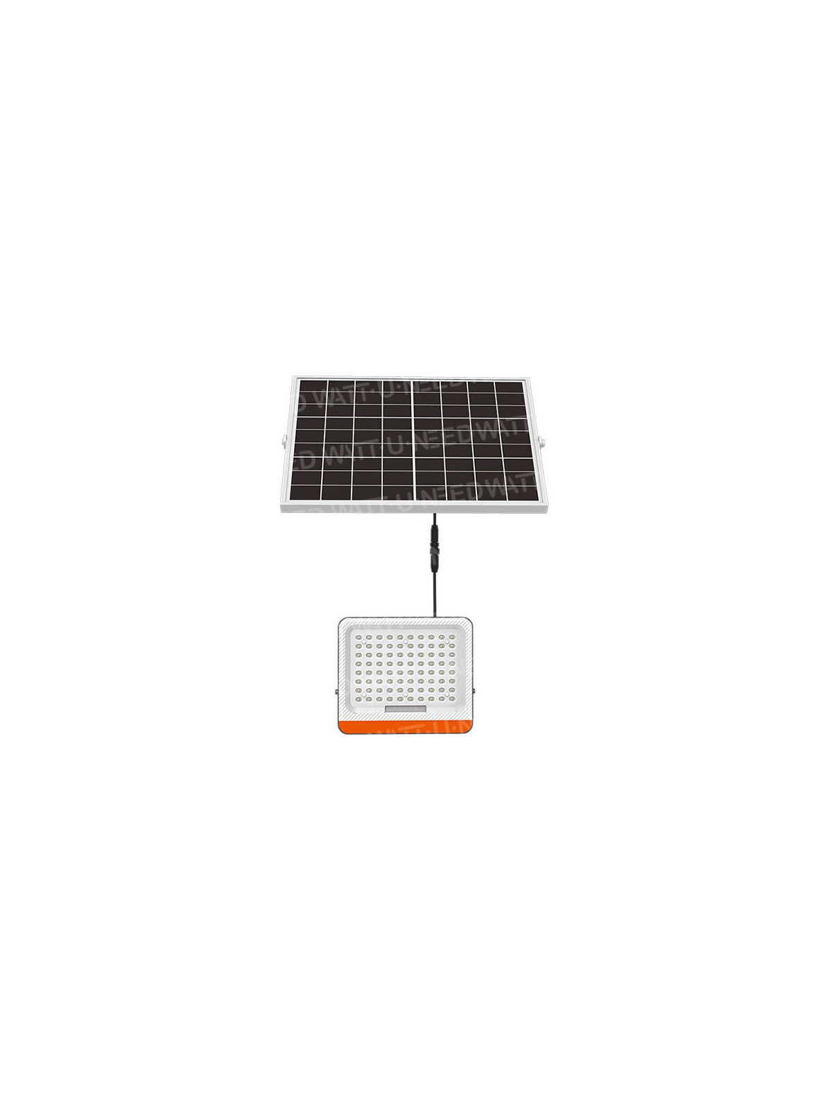 Kit 1 panneau solaire avec spot LED autonome - Sunbeam