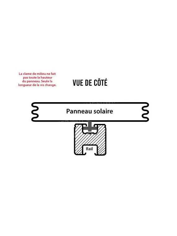 Kit de fijación para tejados de pizarra