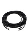 Cable solar 2X4mm2 con Tipo MC4 (vendido por el medidor - 20m)