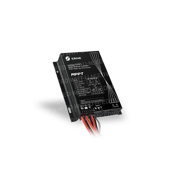 Contrôleur de charge solaire SRNE MPPT Gen4 DM120