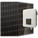 Kit 11 self-consumption panels / reinjection 3000W without storage