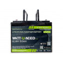Batería de litio Wattuneed de 12,8 V y 50 Ah 