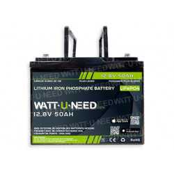 Batterij lithium Wattuneed 12,8V 50Ah