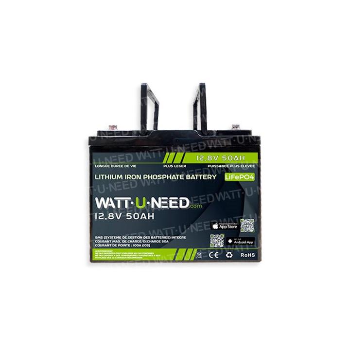 Wattuneed 12.8V 50Ah lithium battery