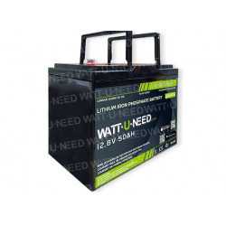 Wattuneed 12,8V 50Ah lithiumbatterij