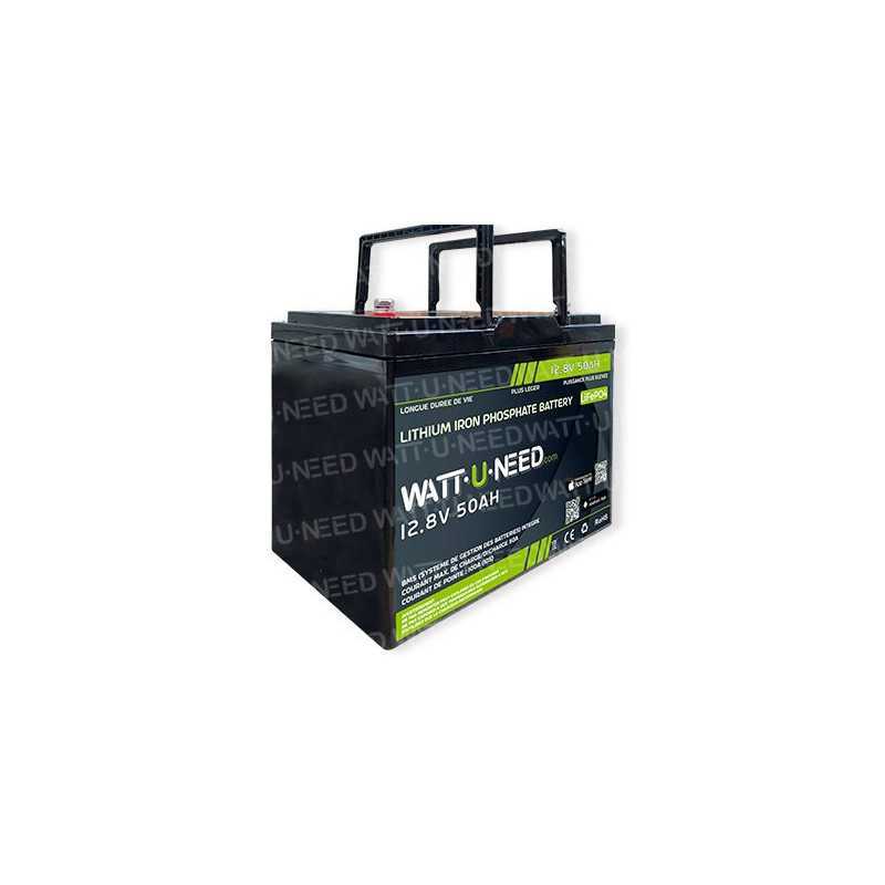 Batterie lithium Wattuneed 12.8V 50Ah  