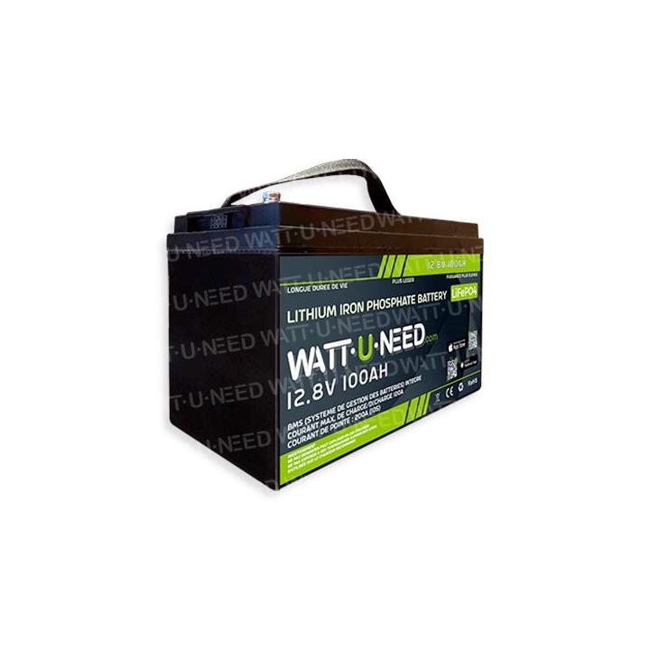 Batterie lithium Wattuneed 12.8V 100Ah