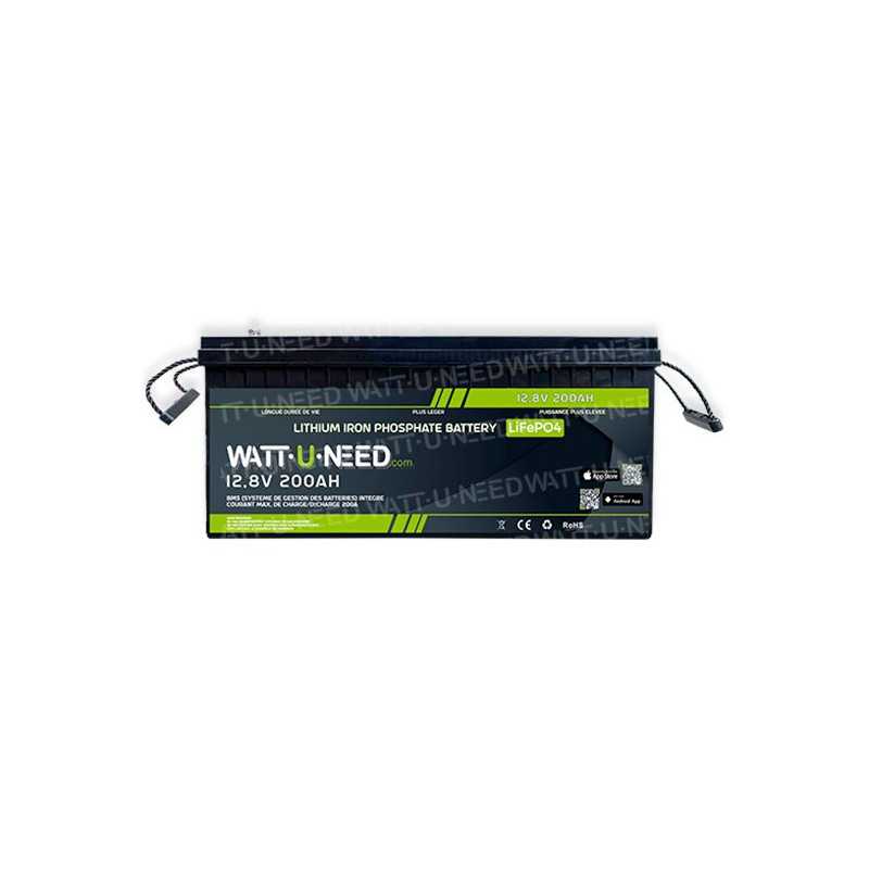 Batería de litio Wattuneed de 12,8 V y 200 Ah