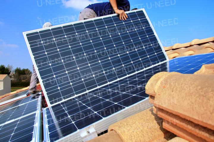 Panel installation (price per panel) on masonry tiles