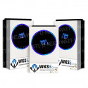 Inversores híbridos WKS EVO Circle 16,8kVA 48V + 3 kits de comunicación 