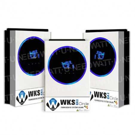 Onduleurs hybrides WKS EVO Circle 16.8kVA 48V + 3 kits communication