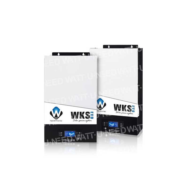 Onduleurs hybrides WKS Evo 10kVA 48V + 2 kits communication