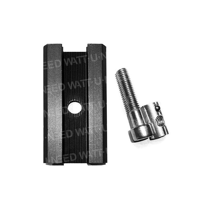 Abrazadera intermedia para fijar el panel solar: de 30 mm a 50 mm