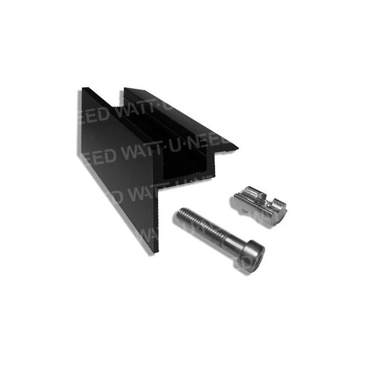 Clame de fin de fixation de fin du panneau: 30 à 50mm