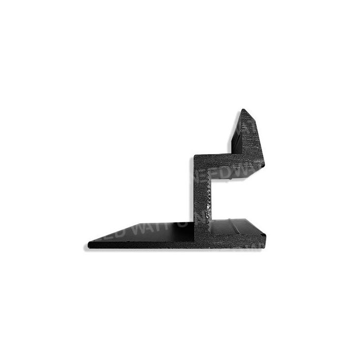 Clame de fin de fixation de fin du panneau: 30 à 50mm