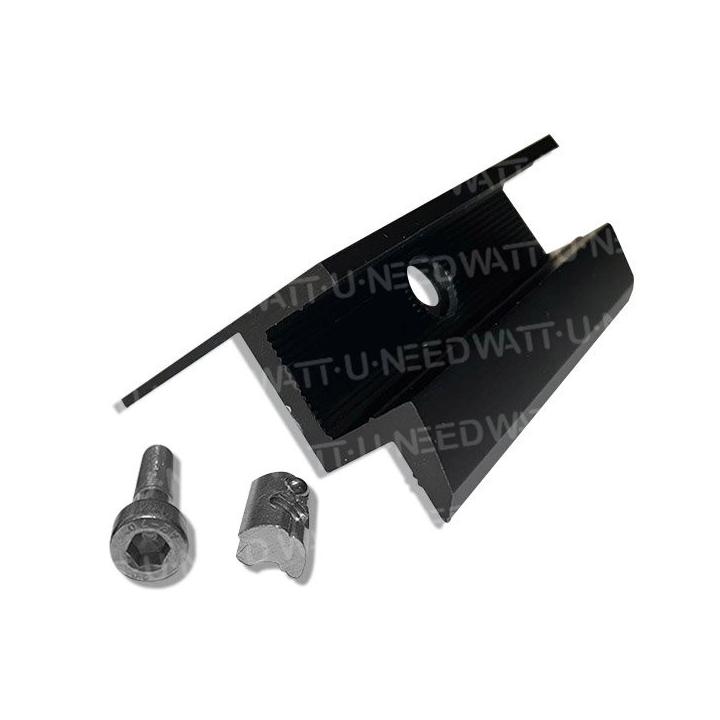 Clame de fin de fixation de fin du panneau: 30 to 50mm