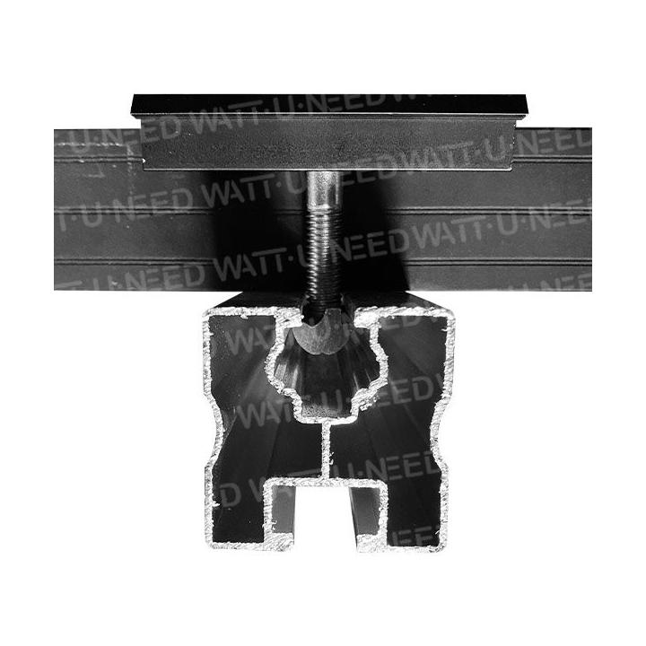 Clame milieu de fixation du panneau solaire : 30 mm à 50 mm