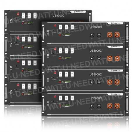 Batterie Lithium Pylontech US3000C +525 - 25.2 kWh