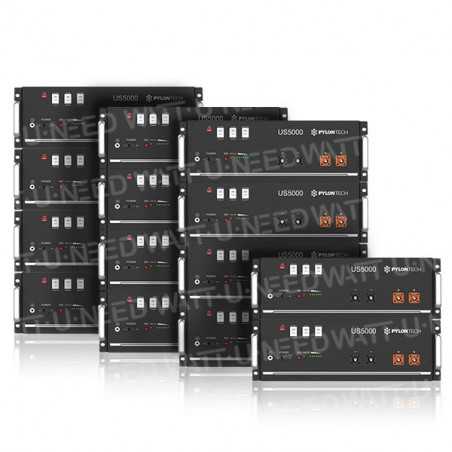 Batterie Lithium Pylontech US5000 +1.400 - 67.2 kWh