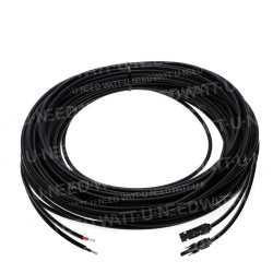 2X4mm2 solar cable with Type MC4