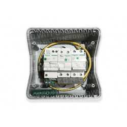 Coffret parafoudre avec sectionneur à 2 entrées