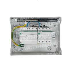 Una caja parafoudre con un escenógrafo de 2 entradas